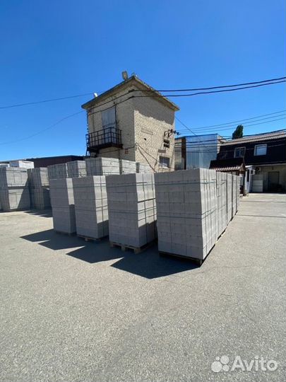 Пеплоблок М35 390х190х190