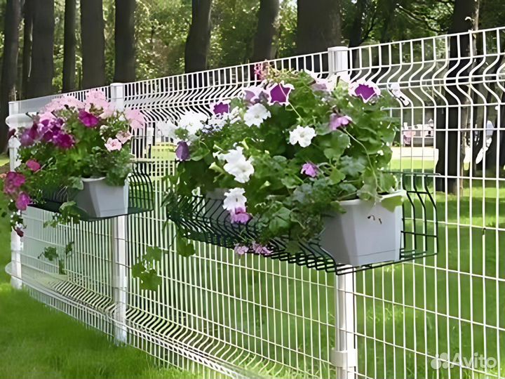 Забор из 3D сетки