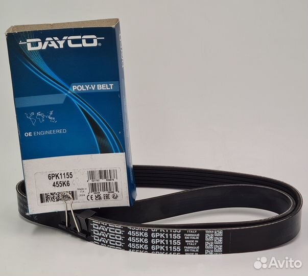Ремень Dayco 6PK1155