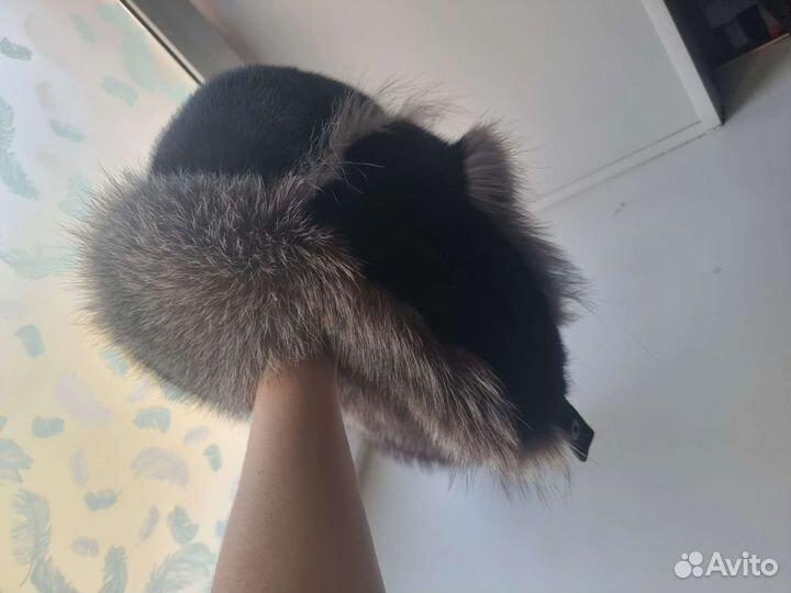 Шапка норковая женская