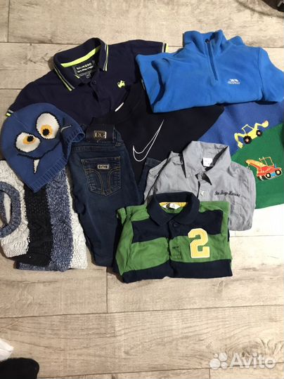 Ппакет вещей для маличика