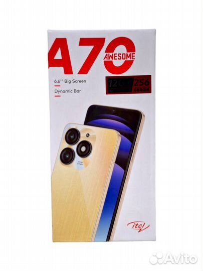 Itel A70, 4/256 ГБ