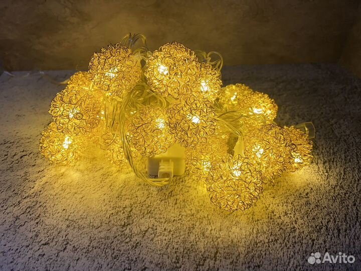 Гирлянда интерьерная Ёжики 20ламп