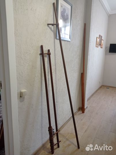 Карниз для штор деревянный и пластиковый