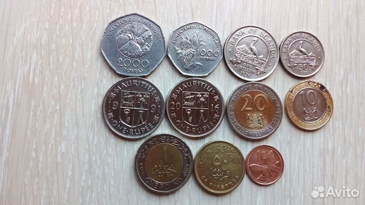 Монеты стран Африки и Австралии