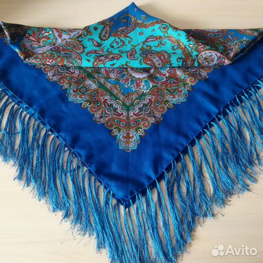 Павловопосадский платок шерсть