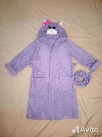 Халат махровый, 134 рост