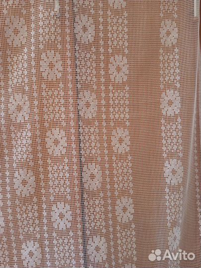 Новая гардина / тюль 1,5х2,46м