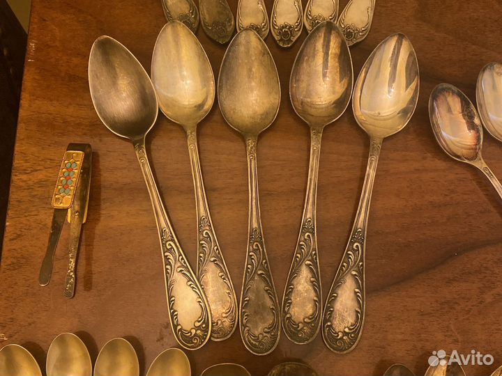Столовые приборы мельхиор СССР