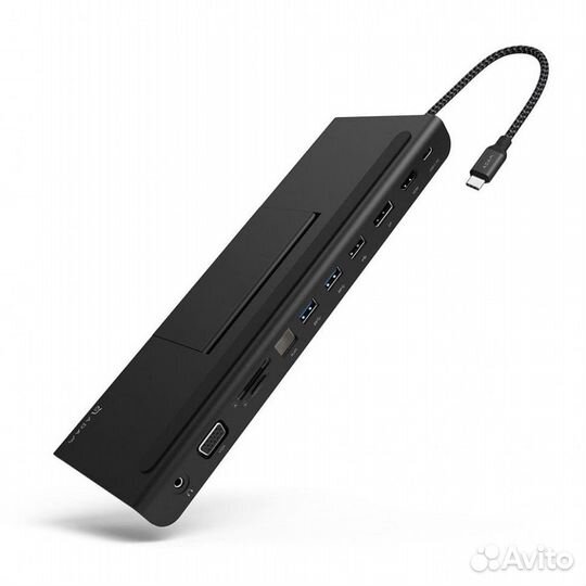 USB-хаб Adam elements casa Hub Pro 11-in-1 черный