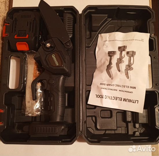 Пила аккумуляторная цепная