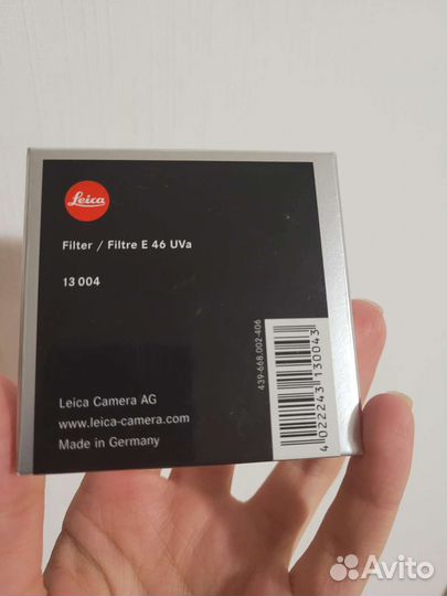 Фильтр leica e 46 uva 13004