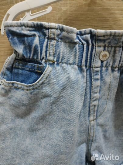 Новые джинсовые шорты (110 размер)
