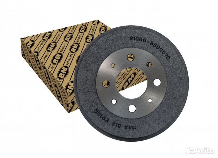 Барабан тормозной чугунный (1шт.)