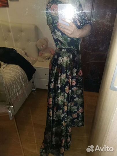 Платье в пол 42-44