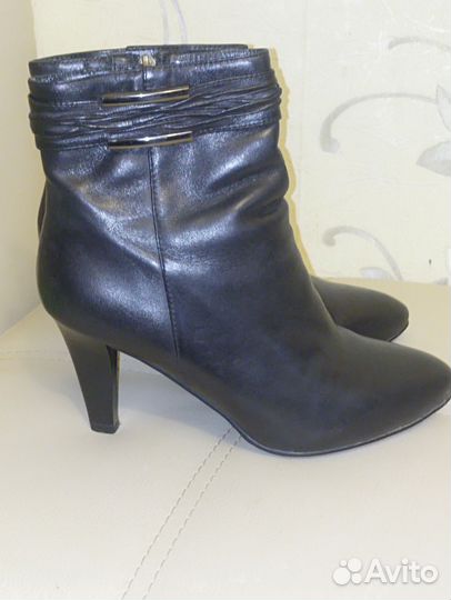 Ботильоны натуральная кожа 37