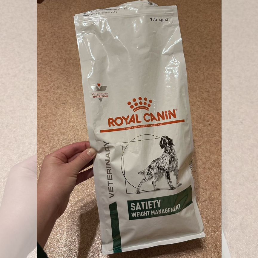 Корм для собак royal canin satiety