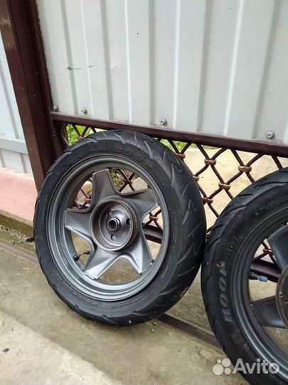 Диски в сборе для скутеров Сузуки