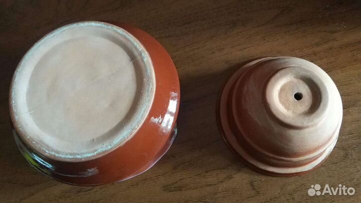 Горшок керамический для фиалки