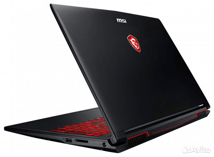 MSI 15.6 i5-7300HQ 4яд4пот GTX1050 8Gb SSD120 1Tb