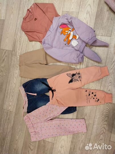 Пакет детских вещей для девочки 80-92