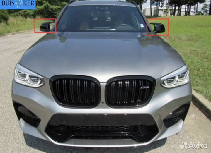 Накладки на зеркала bmw G01 G05 G06