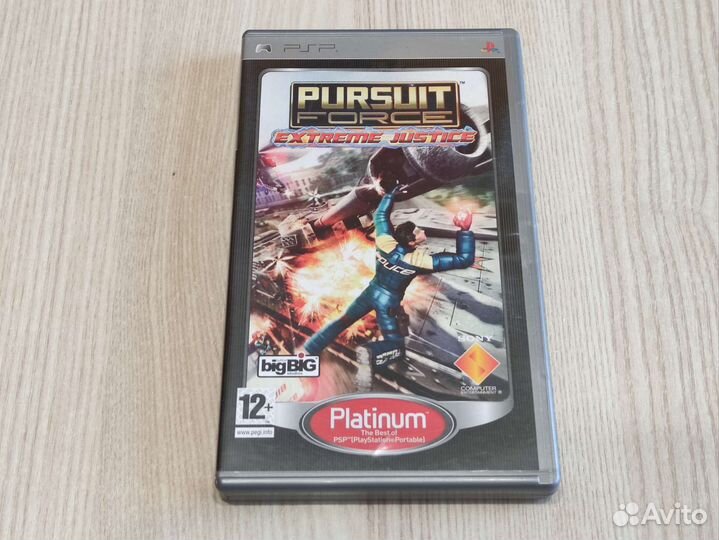 Pursuit force Extreme justice PSP