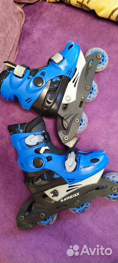 Скейт и Роликовые коньки раздвижные 26/29