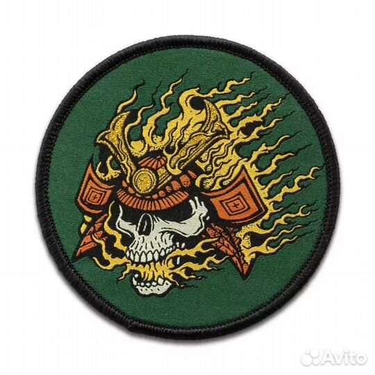 Патч 5.11 Flaming Skull Patch (92304)