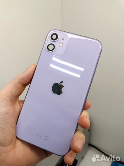 Корпус Оригинал iPhone 11 фиолетовый