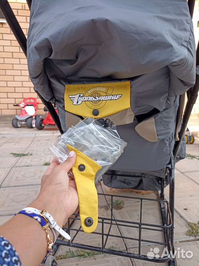 Детские санки коляска