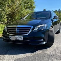 Аренда Mercedes W222 с водителем