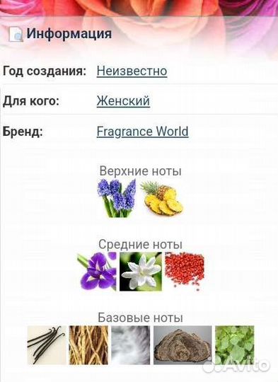 Духи женские