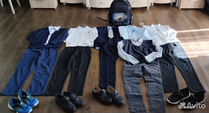 Пакет школьных вещей для мальчика