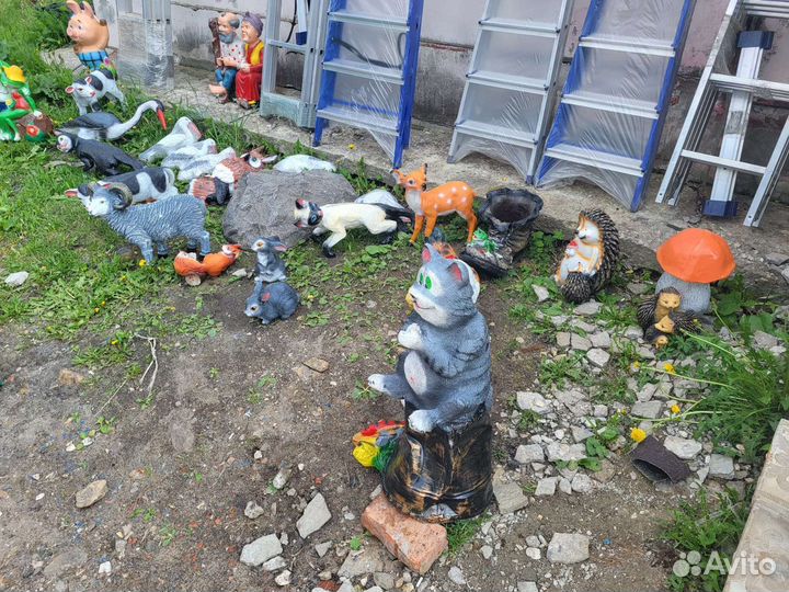 Садовые фигуры из полистоуна