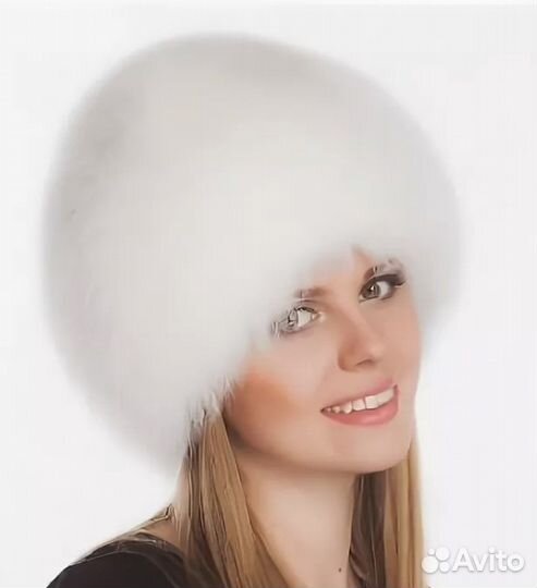 Шапка женская из песца