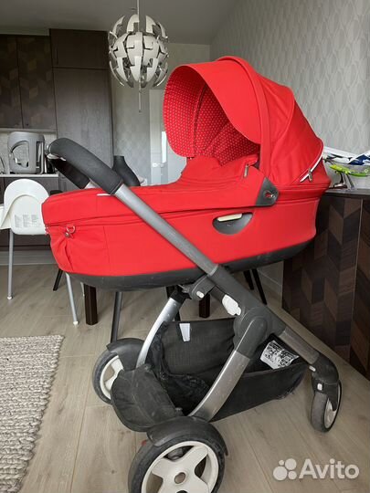 Коляска Stokke crusi люлька+шасси