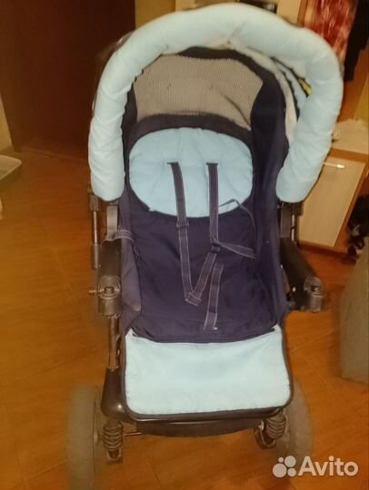 Прогулочная коляска зимняя бу