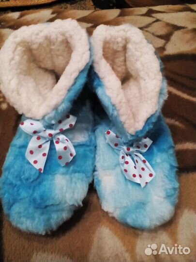 Тапки меховые новые