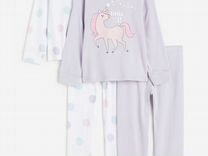 Пижама для девочки hm 122 128