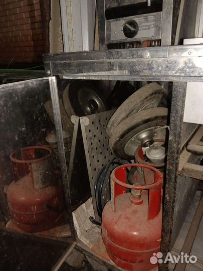 Прилавок газовый