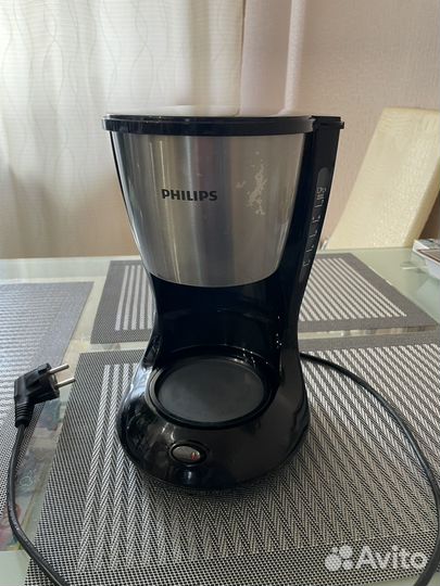 Кофеварка капельная philips