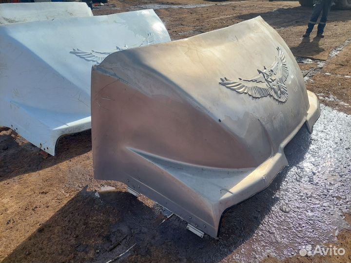 Спойлер на кабину камаз