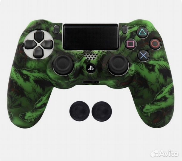 Мягкий силиконовый чехол для джойстика Sony PS4