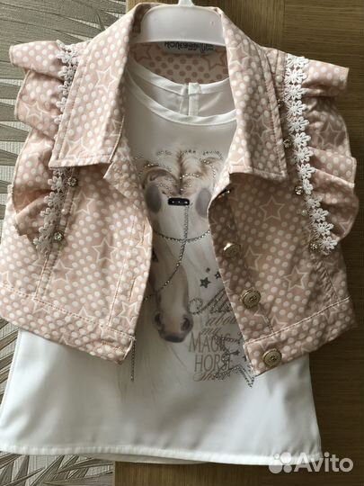 Костюм тройка для девочки 92