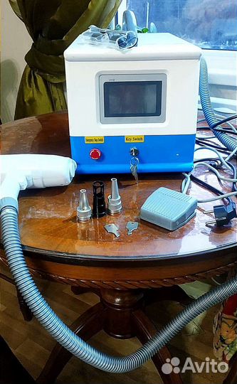 Неодимовый лазер для удаления тату + карбон LA-18