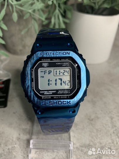 Часы Casio G-Shock ретро (синие )