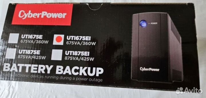 Ибп UPS CyberPower UTI675EI