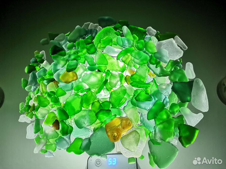 Стекла с берега Чёрного моря