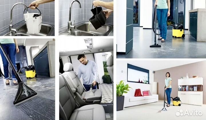 Аренда моющего пылесоса karcher se 5.100